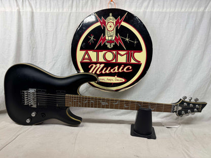 Schecter Diamond Series Damien Platinum 6 FR Guitar 2013 - Satin Black