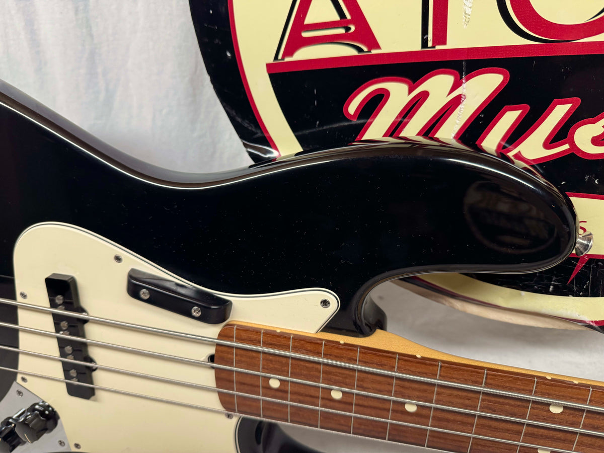 Fender American Standard Jazz Bass Fretless 4-string J-Bass 1996 - Black / Rosewood fingerboard