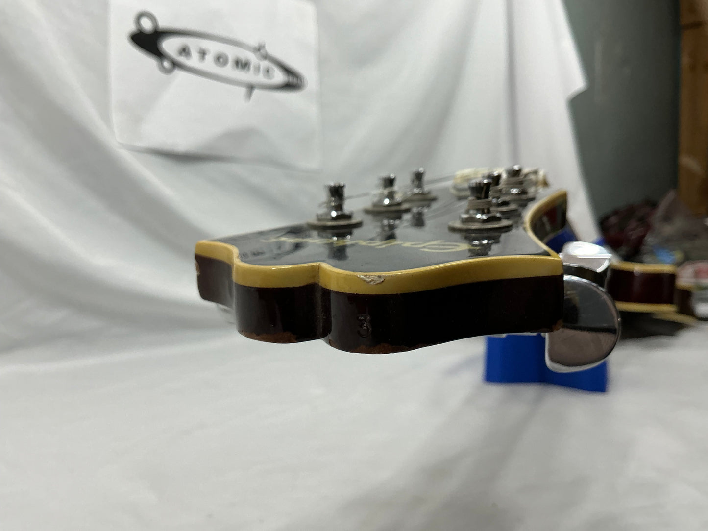 Epiphone Genesis Electric Guitar - Sunburst - Headstock Repaired