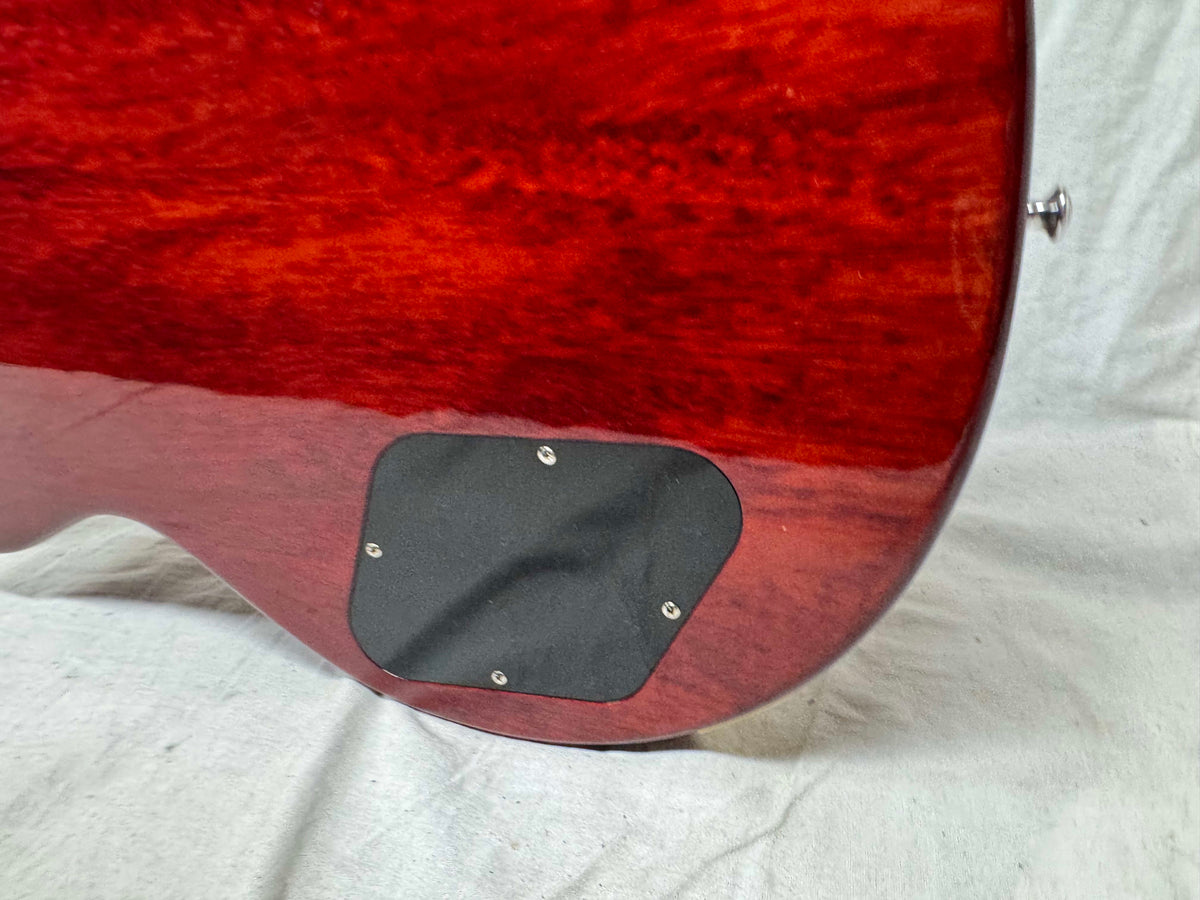 Gibson Custom Shop Les Paul Standard Rock Top Guitar with COA + Case 2017 - Fossilized Flamed Malechite