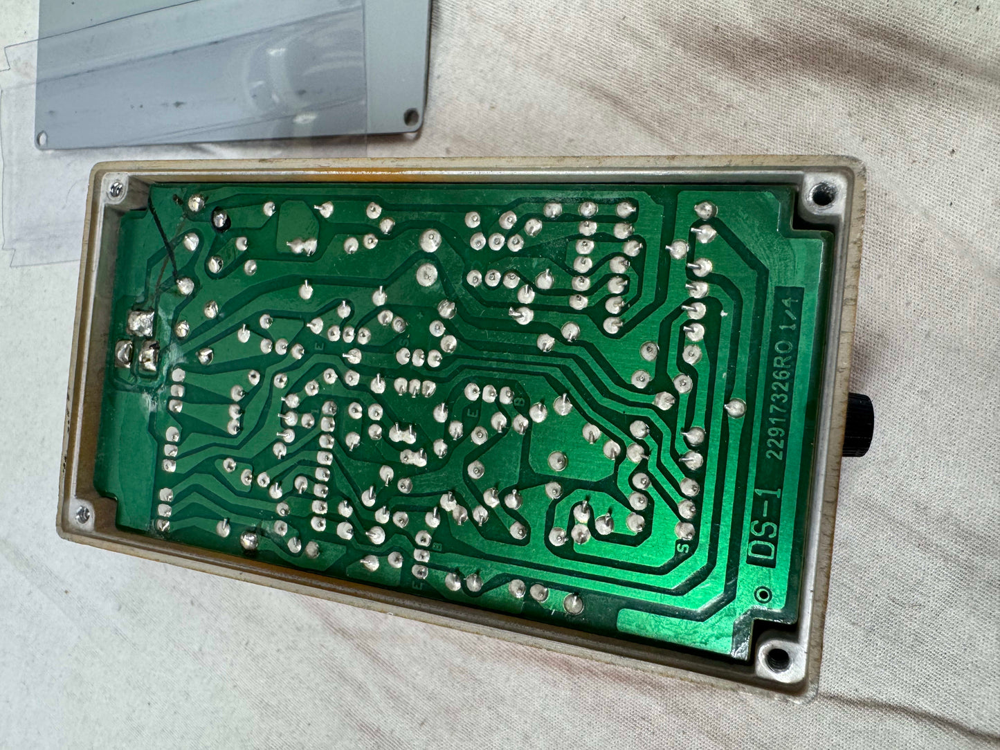 Boss DS-1 Distortion Pedal - missing 1 knob - JRC J001 OpAmp Chip 2008