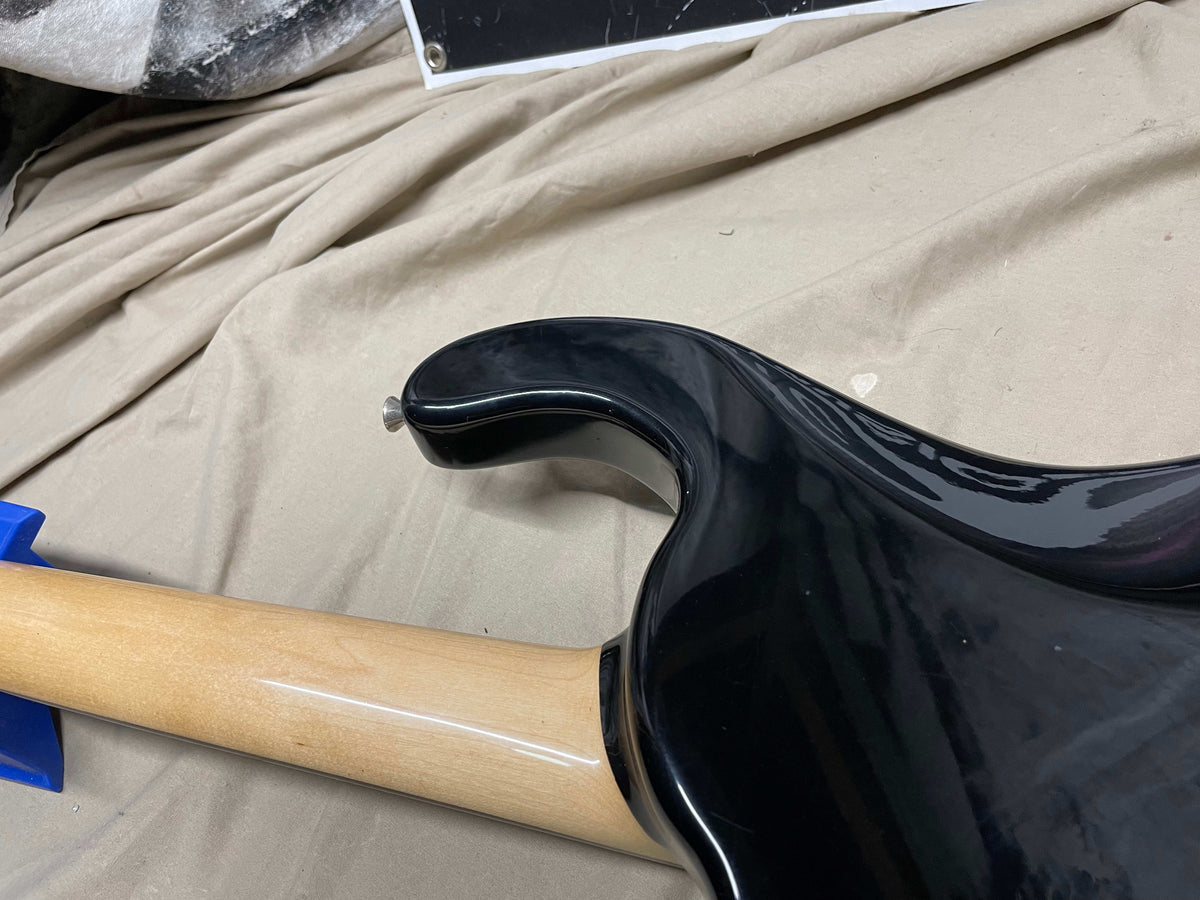 Guitarification Doublecut Electric Guitar - Black / Maple