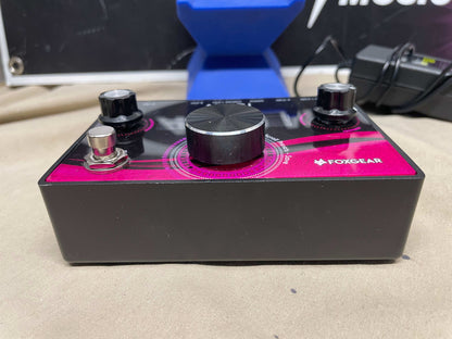 Foxgear Anubi Modulation Box Modulator Multi-Effects Pedal with Power Supply + Box