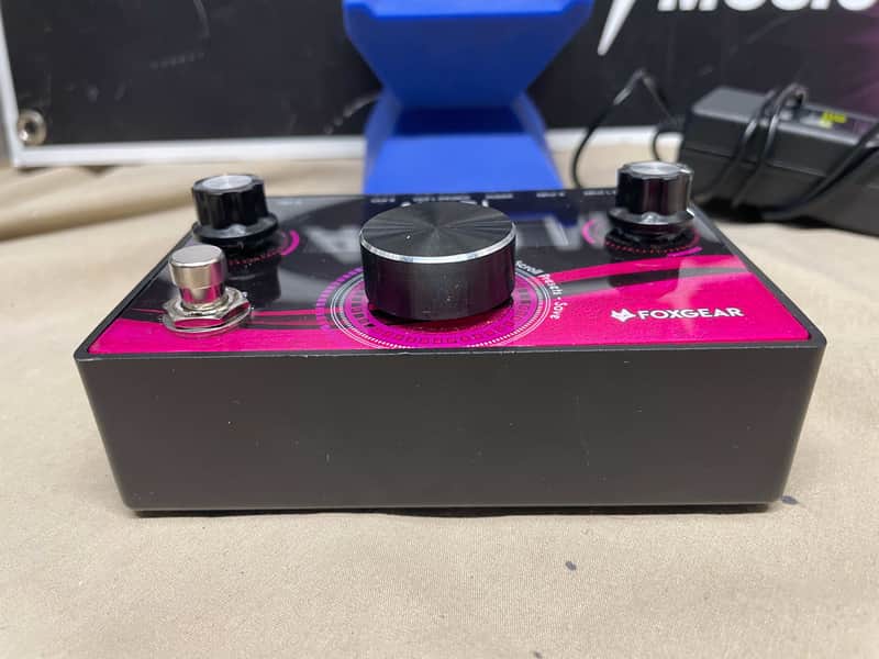 Foxgear Anubi Modulation Box Modulator Multi-Effects Pedal with Power Supply + Box - Image 3
