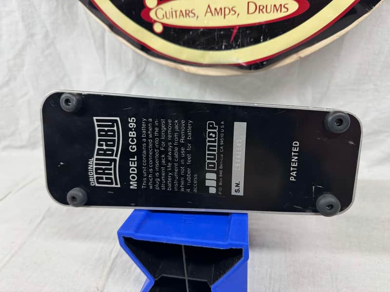 Dunlop GCB-95 gcb95 Cry Baby crybaby Wah Pedal - Rev C circuit - brown PCB - Image 13