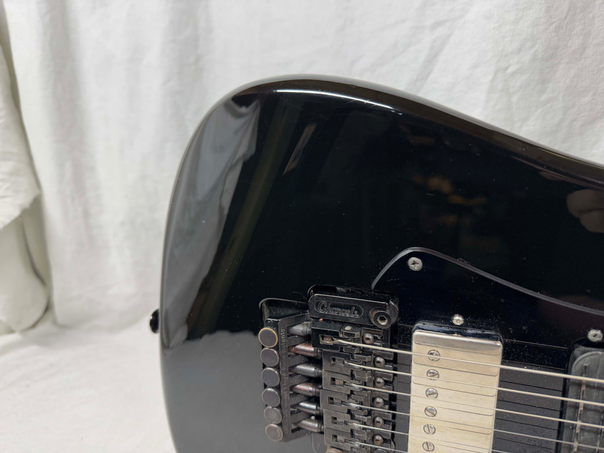 Charvel Ark Series AR-090-SSH Guitar with Case 1990s - MIJ Made In Japan - Black