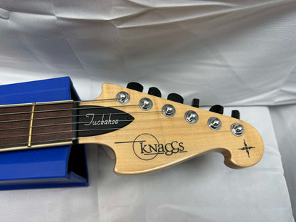 Knaggs Tuckahoe Trembuck #70 Guitar with Case 2023 - Shell Pink / Mahogany body / Maple neck / Nickel hw / Gloss finish