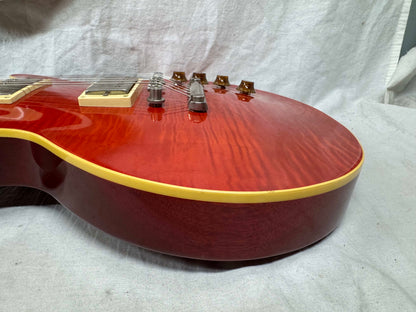 Epiphone Les Paul Guitar with Case - Open Book Headstock - MIJ Made In Japan