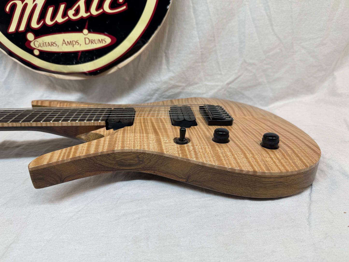 ViK Guitars Left-Handed Lefty Nolly's Signature Duality 7 7-string Guitar with Case 2014