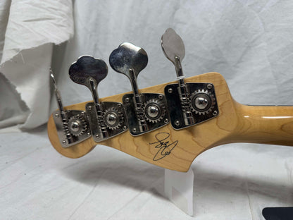 Fender Geddy Lee Signature Jazz Bass 4-string J-Bass - CIJ Crafted In Japan 2002 - 2004 - Black / Maple neck