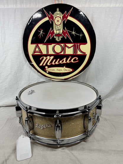 Rogers Custom Built Dyna-Sonic dynasonic 14x5 Snare Drum