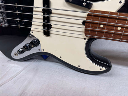 Fender American Standard Jazz Bass Fretless 4-string J-Bass 1996 - Black / Rosewood fingerboard