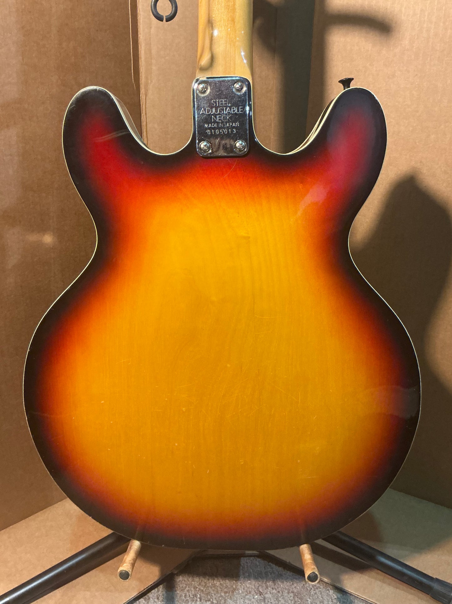 Aria 5102T Semi-Hollow Electric Guitar