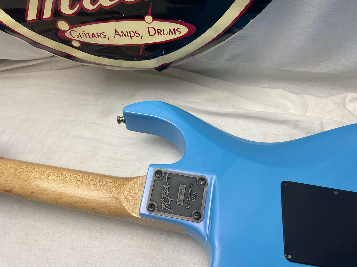 B.C. Rich bc USA Gunslinger Guitar with Case 1980s - Refinished