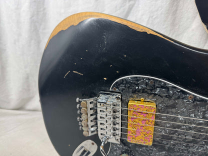 Charvel SC1 sc-1 Super Stock Relic Guitar with Case - Upgraded pickups! 2019