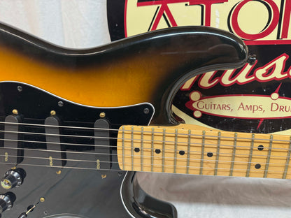 Parts 2012 Fender American Deluxe Stratocaster Neck on Unknown Body with SKB Case