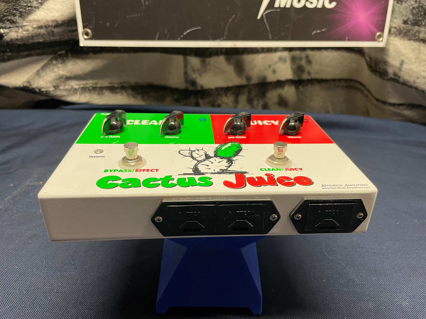 Kendrick Amplifiers Cactus Juice Clean Boost Overdrive Pedal