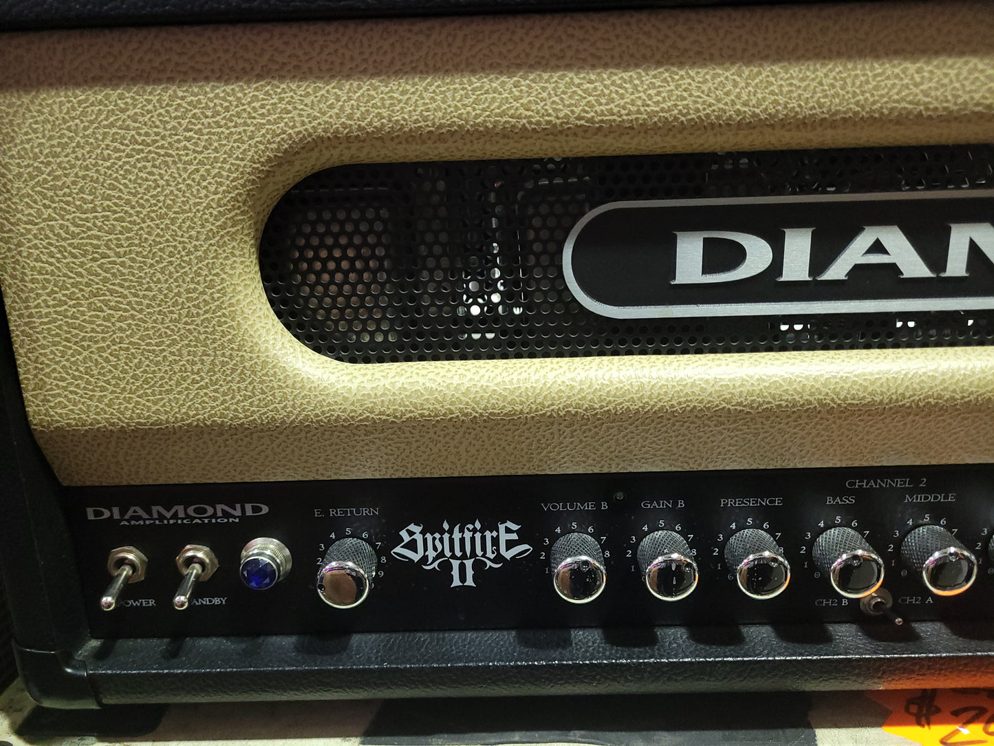 Diamond Spitfire II 50/100-Watt Guitar Amp Head - Local Pickup Only
