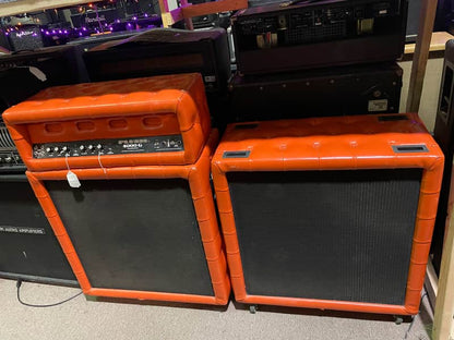 Plush Electronics 4000 G Tube Guitar Amplifier with two 4x12 Speaker Cabinets - Full Stack!