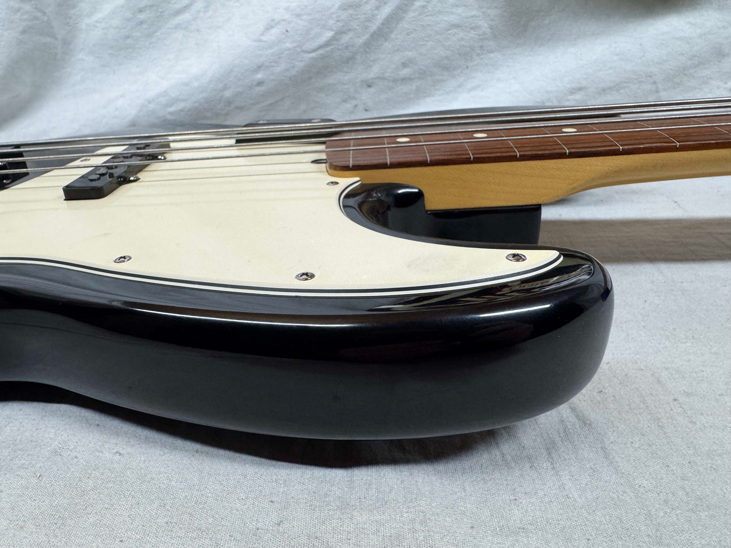 Fender American Standard Jazz Bass Fretless 4-string J-Bass 1996 - Black / Rosewood fingerboard