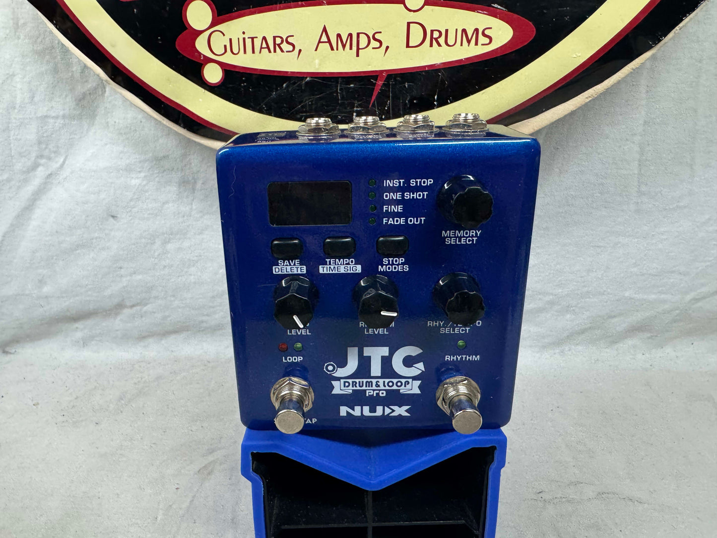 NuX JTC Drum & Loop Pro Phrase Looper / Drum Machine Pedal