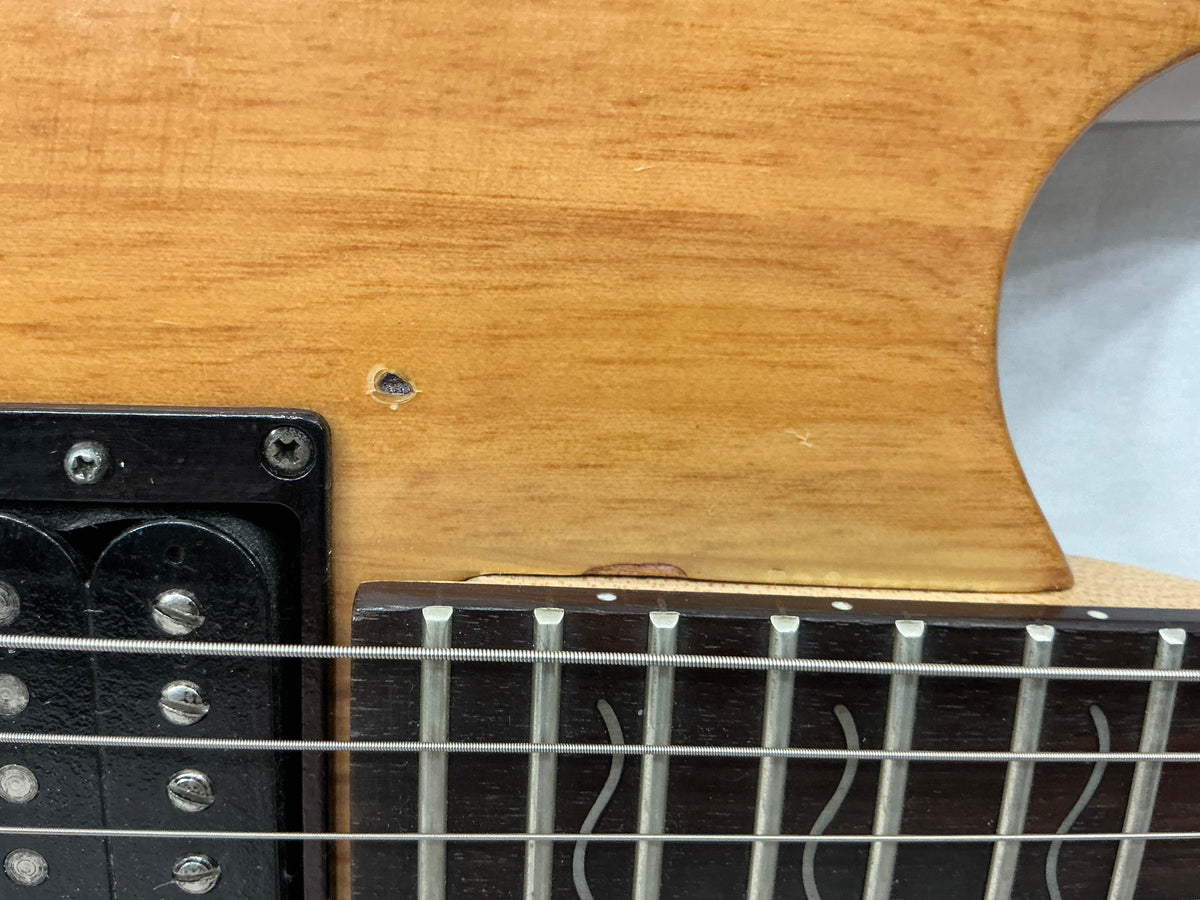 Ibanez S470 Saber Electric Guitar 2005 - Natural - Made in Korea