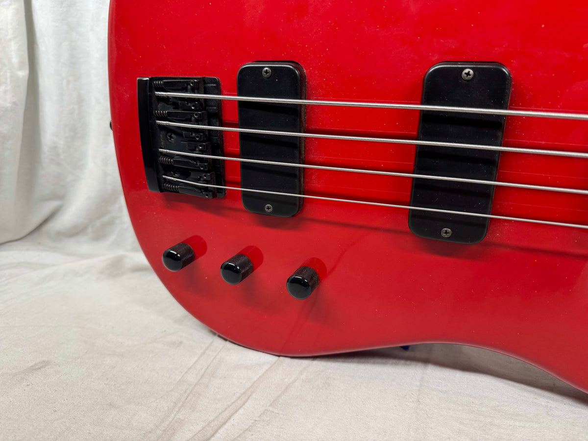 Gibson Bass IV 4-string Bass with Case 1987 - Red