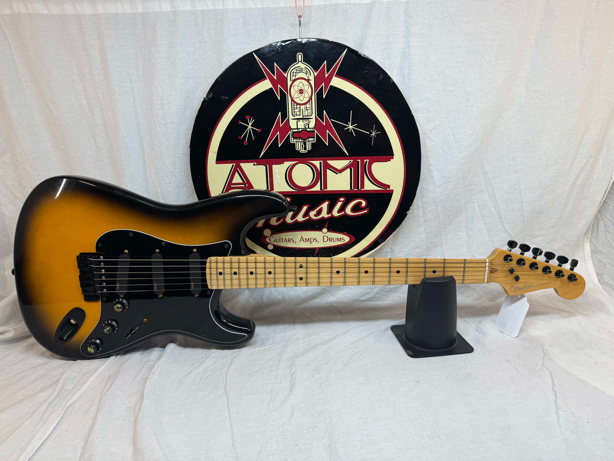 Parts 2012 Fender American Deluxe Stratocaster Neck on Unknown Body with SKB Case