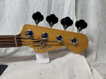 Fender American Standard Jazz Bass Fretless 4-string J-Bass 1996 - Black / Rosewood fingerboard