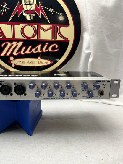 PreSonus Firepod FireWire Audio Recording Interface Rack