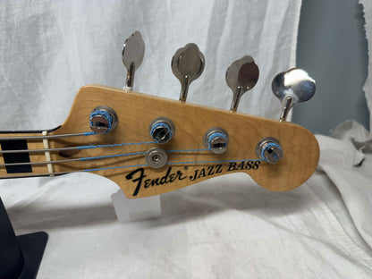 Fender Geddy Lee Signature Jazz Bass 4-string J-Bass - CIJ Crafted In Japan 2002 - 2004 - Black / Maple neck
