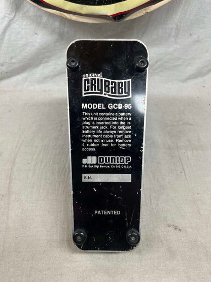Dunlop GCB95 GCB-95 Cry Baby crybaby Wah Pedal - Rev D Circuit