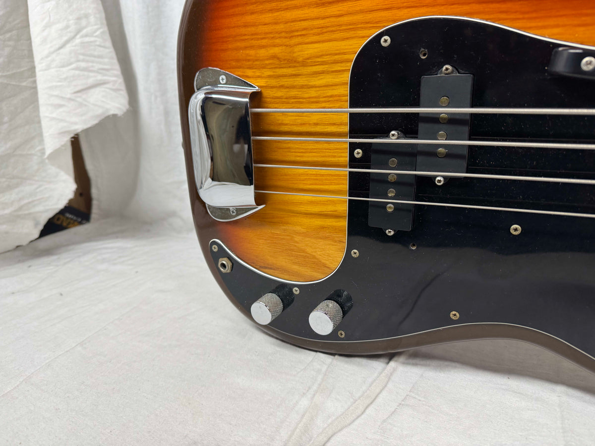 Fender USA Precision Bass 4-string P-Bass with Case 1978 - 3-Color Sunburst / Rosewood fingerboard