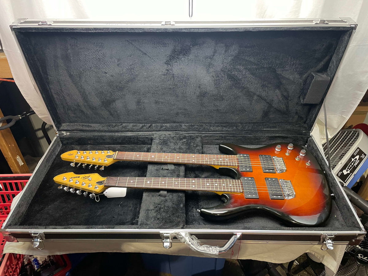 Peavey USA Hydra Doubleneck double neck 12/6 Guitar with Case