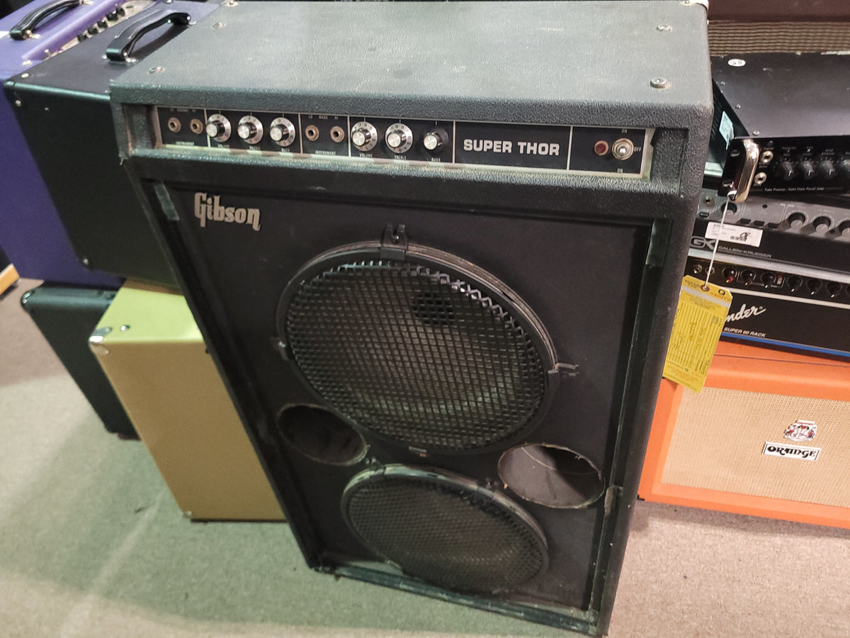 Gibson Super Thor 2x15" Bass Combo 1970s - Local Pickup Only
