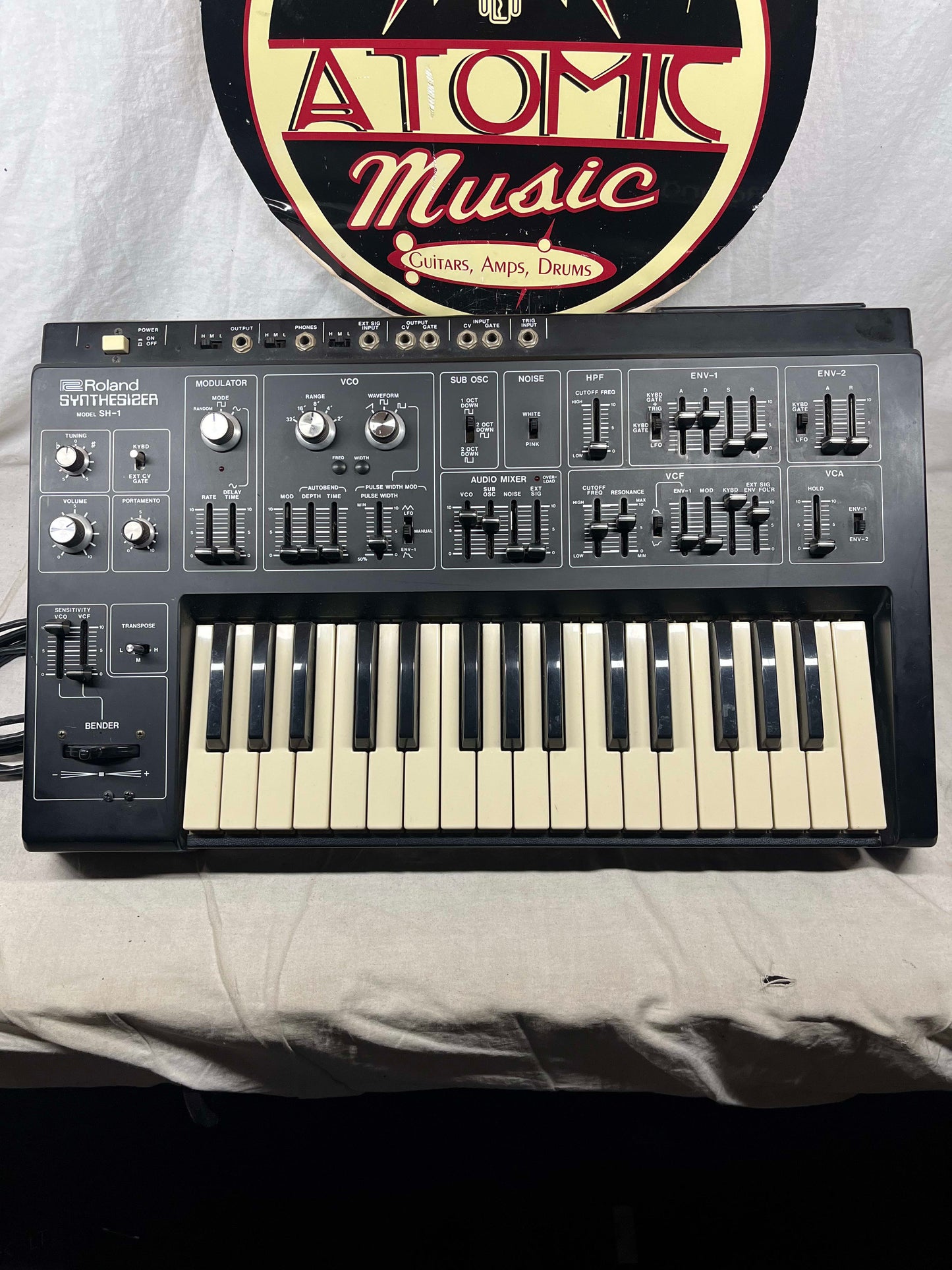 Roland SH-1 sh1 Monophonic Analog Synthesizer Keyboard