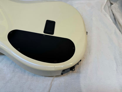 Carvin LB76 LB-76 6-string Bass with Case - s/n 43381 - Pearloid White