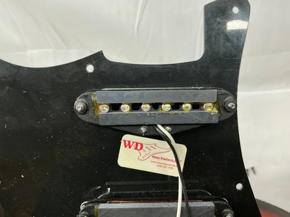 Fender PARTS Stratocaster Guitar - 2002 MIM Standard neck on ? body with WD pickguard + ? pickups