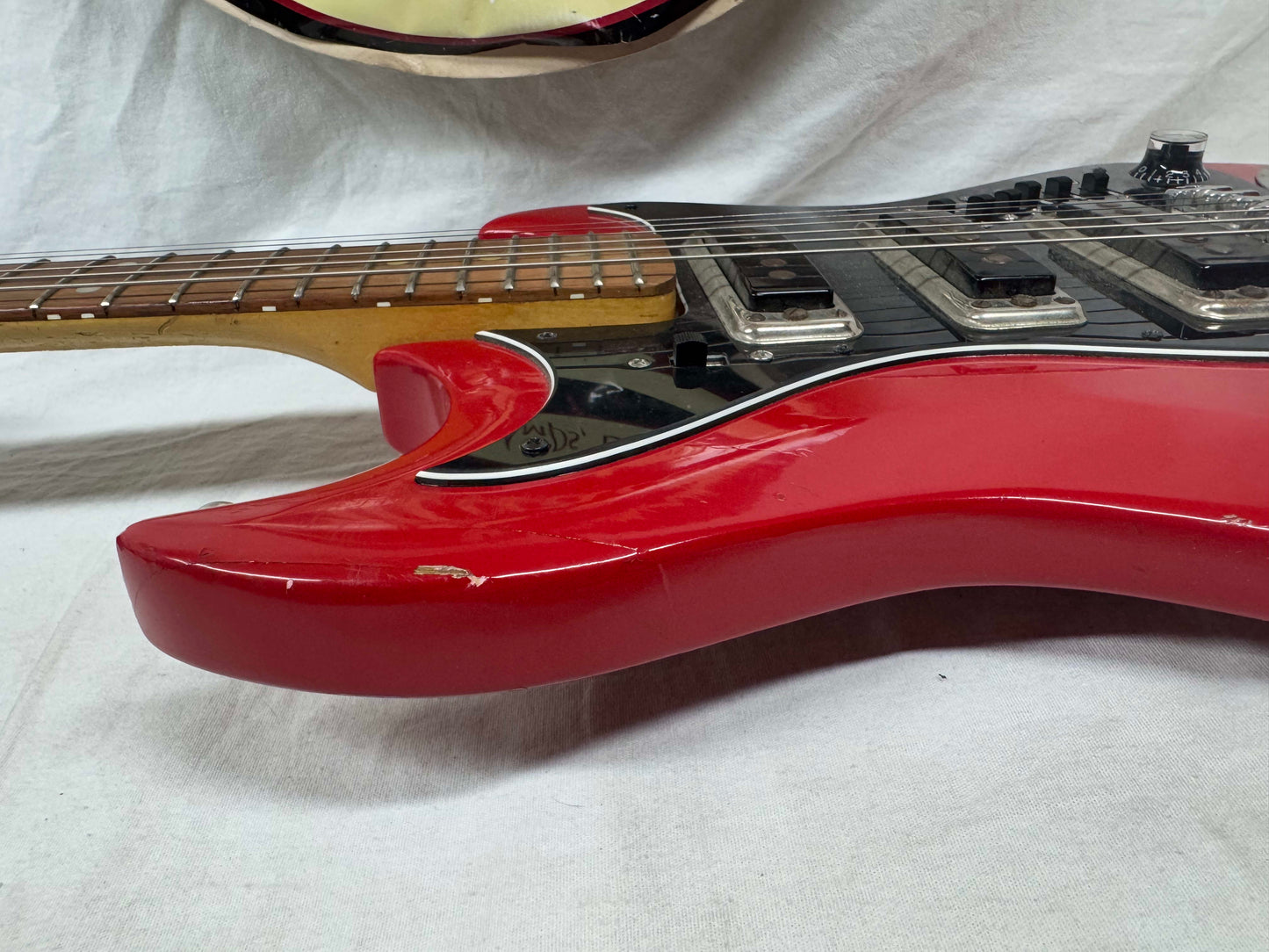 Hagstrom III 3 Guitar Vintage - Red
