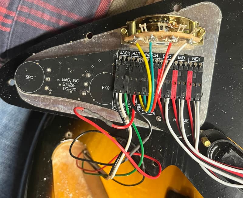 Parts 2012 Fender American Deluxe Stratocaster Neck on Unknown Body with SKB Case - Image 25