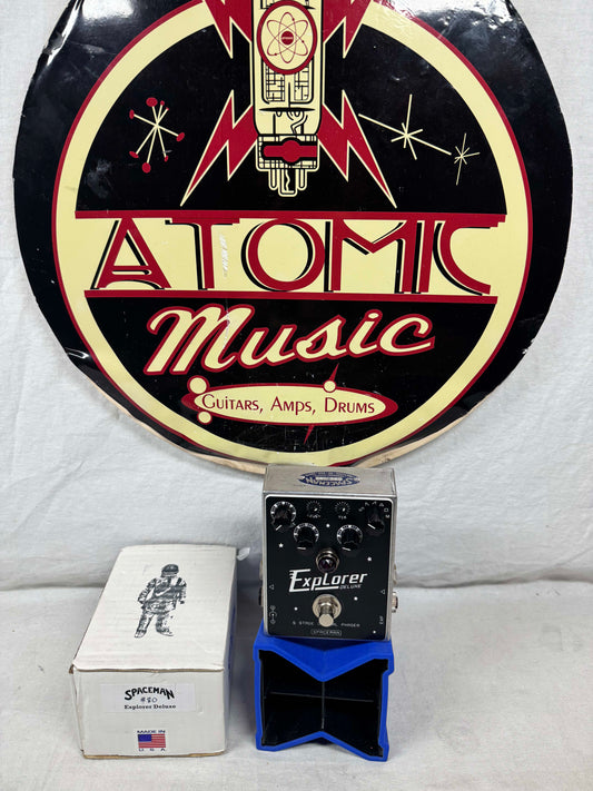 Spaceman Explorer Deluxe 6 Stage Optical Phaser Phase Shifter Pedal with Box