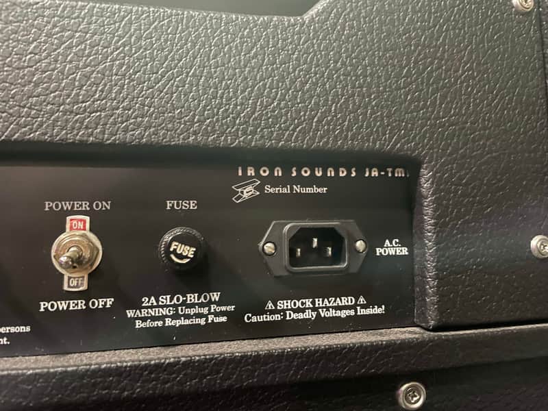 Iron Sounds JA-TMB 18 Watt Plexi-style Tube Guitar Combo Amplifier w/ Eminence Cannabis Rex 12" - Image 5