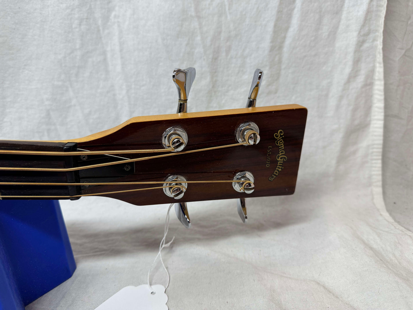 Sigma Guitars STB-ME Acoustic-Electric Bass with Case - MIK Made In Korea 1992 - Natural