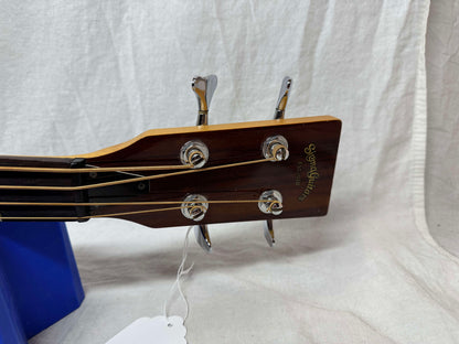 Sigma Guitars STB-ME Acoustic-Electric Bass with Case - MIK Made In Korea 1992 - Natural
