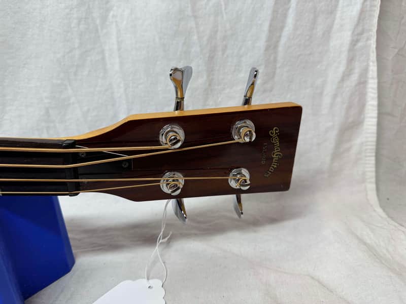 Sigma-Guitars STB-ME Acoustic-Electric Bass with Case - MIK Made In Korea - Image 7