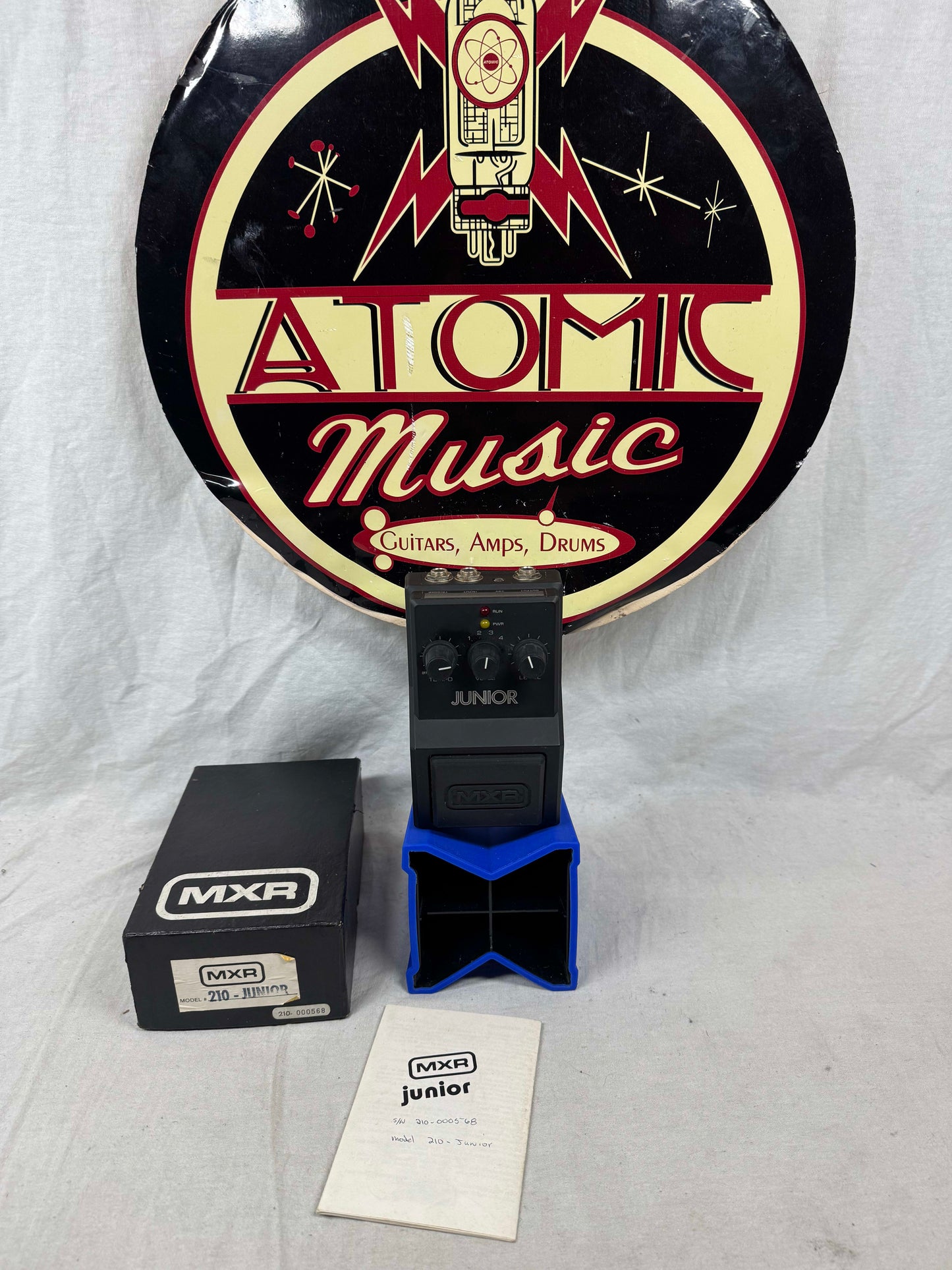 MXR M-210 m210 Junior Drum Machine Pedal with Box