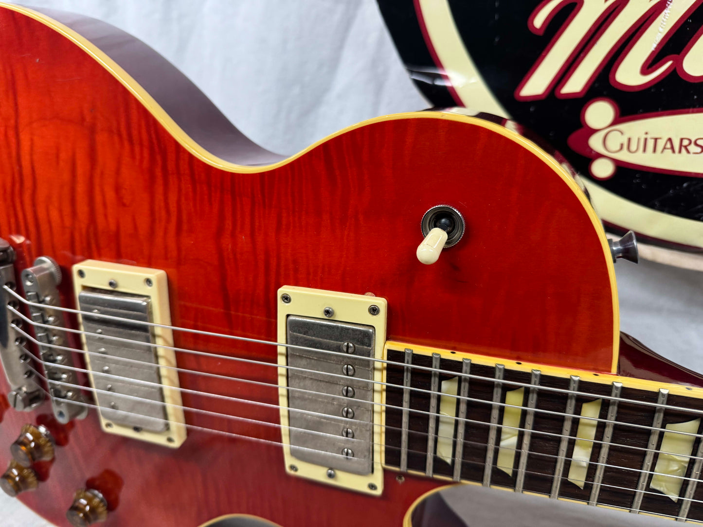 Epiphone Les Paul Guitar with Case - Open Book Headstock - MIJ Made In Japan