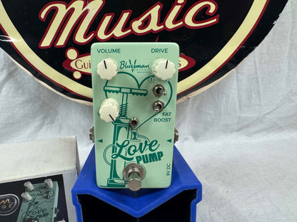 Bluesman Vintage Love Pump Overdrive Pedal with Box