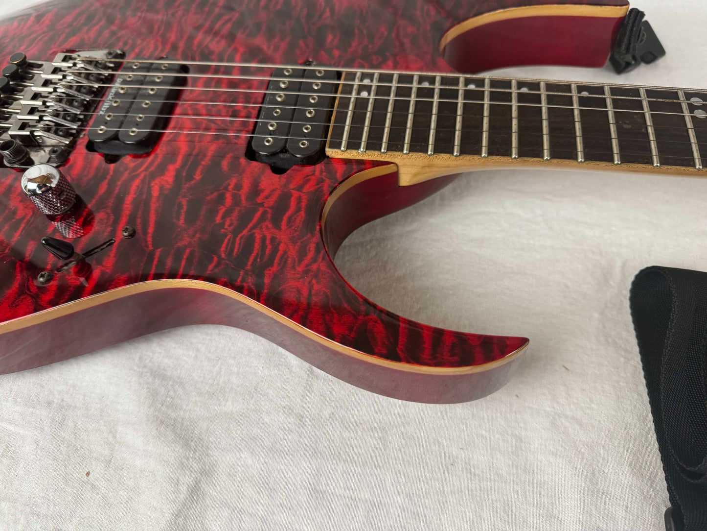 Ibanez Premium RG Series RG920QMZ Guitar - Red Desert