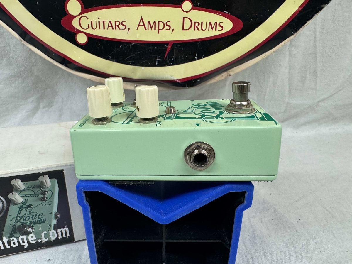 Bluesman Vintage Love Pump Overdrive Pedal with Box